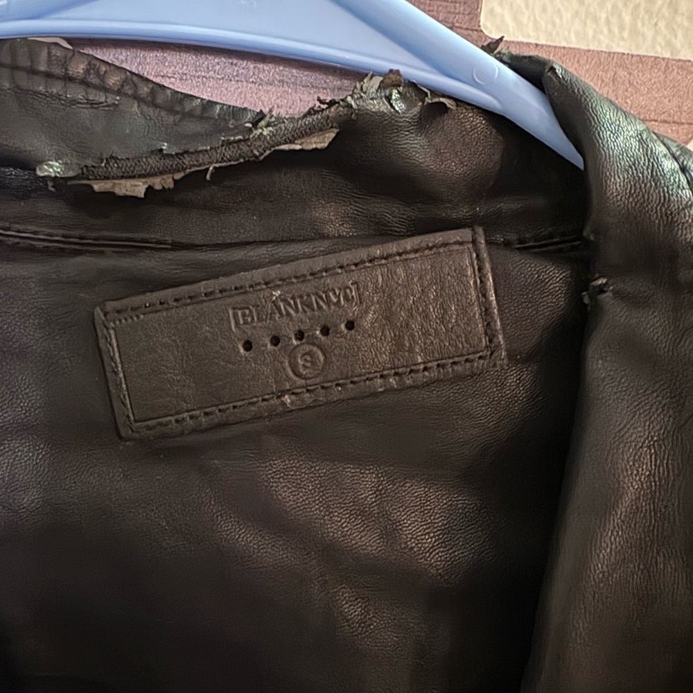 Blanca Classic Black Leather Jacket - Picture 2 of 7